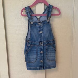 3T Oshkosh bgosh Jean overall dress